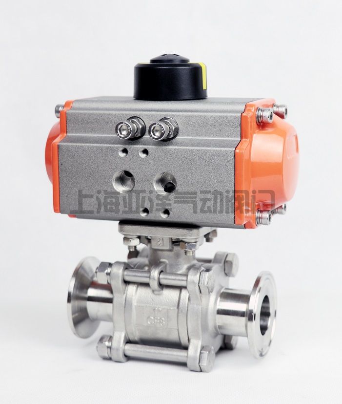 氣動(dòng)快裝球閥Q681F